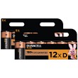 Duracell Plus D Size (Pack of 12)