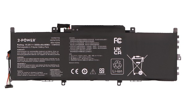 ZenBook U3100FN Baterie (4 Články)